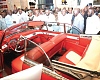 Otumfuo Osei Tutu II (2nd from right) and Osei Kwame Despite (right), Owner of Despite Auto Museum admiring, one of the cars at the museum at East Legon in Accra. Picture: SAMUEL TEI ADANO