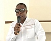 Daniel Nii Dodoo (right) addressing participants in the forum