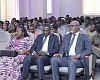 Elizabeth Ofosu-Adjare (seated left), Minister of Trade, Agribusiness and Industry, Victor Yaw Asante (seated 2nd from right), Managing Director/Chief Executive Officer, Firstbank, and other participants in the forum 