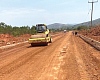 A portion of the Akosombo–Gyakiti–Kudikope–Yeniama Sedom road under construction