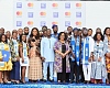 Group photo of Cohort VI graduating fellows, with EPL Ghana CD, Global Programmes Director and selected partners
