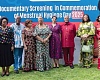 Betty Mould-Iddrisu (middle), former Attorney General, with Alex Segbefia (3rd from left), Chief of Staff, Office of the Vice-President, Samina Bhatia (4th from right), Deputy Director of Development at the British High Commission, and other dignitaries