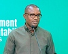 John Jinapor, Minister of Energy and Green Transition, speaking at the accountability series in Accra