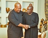 Bawumia: Former Veep visits President Mahama, bereaved families after Ashanti helicopter tragedy