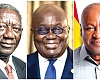 Former President Kufuor, Former President Akufo-Addo, President John Dramani Mahama