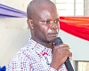 Ivon Kuule — Upper West Regional Chairman of GNAT, addressing the conference