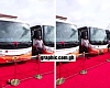 Vice President inaugurates 100 new Isuzu buses for Metro Mass Transit to boost public transport