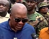 President John Mahama visits Adum