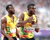 Ibrahim Fuseini anchored Ghana’s quartet to a blistering finish yesterday