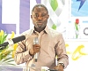 Kwabena Mintah Akandoh, Minister of Health, delivering his address at the event  Picture: CALEB VANDERPUYE