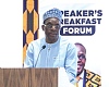 Alban Bagbin, Speaker of Parliament, addressing the forum. Picture: ERNEST KODZI 