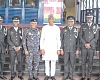 Muntaka Mohammed-Mubarak (4th from right), Minister for the Interior, with COP Christian Tetteh Yohuno (4th from left), IGP, and the new Commissioners. Picture: DOUGLAS ANANE-FRIMPONG
