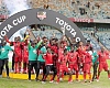 • Players and officials of Asante Kotoko celebrating their Toyota Cup triumph