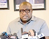 Henry Nana Boakye, NPP National Organiser, addressing the press conference