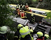 Police officers at work:   At least 3 killed and others injured in train derailment in southern Germany 