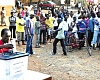 Voters turn up in their numbers to cast their ballots after political campaigns 
