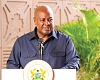 President Mahama speaking during his engagement with members of the Upper East Regonal House of Chiefs
