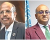 Mahmoud Ali Youssouf —Chairman of AU, Zia Choudhury, United Nations Resident Coordinator in Ghana