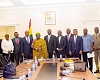 Newly constituted board members of the Ghana Gold Board