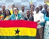 The Ghanaian team at the event 