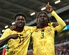 Wales 0-0 Ghana at half-time: Partey lucky to stay on pitch as James hits crossbar