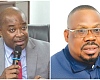 Prof. Ahmed Abdulai Jinapor - Director-General, GTEC, King James Azortibah - General Secretary of TEWU