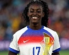 Agyemang received her award on the pitch in Basel following the final