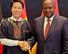 Kojo Choi with President John Mahama