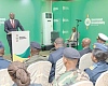 Dr Edward Omane Boamah, Minister of Defence, speaking at the event