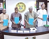 Joseph Siaw Agyepong (2nd from left), Executive Chairman, JGC, alongside the Governor of Lagos State and top officials displaying the signed Waste Management and Processing Concession Agreement between Zoomlion and Lagos State