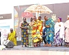 Nana Prof. Oheneba Boachie-Adjei Woahene II, Hiahene, delivering Otumfuo Osei Tutu II’s address at the event 