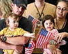 About 59 white South Africans arrived in the US on Monday
