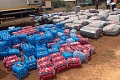 Police uncover suspected cannabis hidden in water cartons, value exceeds GH¢1.4 million