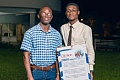Dr Kwabena Koforobour Agyemang (left) and Peter Amoadu-Asmah