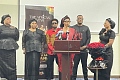 Sarah Adwoa Safo, who was introduced as head of the family at the event and daughter of the late apostle