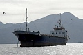 A ship at the Strait of Hormuz
