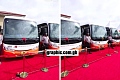 Vice President inaugurates 100 new Isuzu buses for Metro Mass Transit to boost public transport