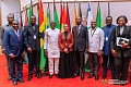 Zanetor Agyeman-Rawlings (4th from left) with other members of the Pan-African Parliament after her election in Johannesburg