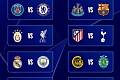 Chelsea v PSG, Man City v Real & Newcastle v Barca in Champions League last 16