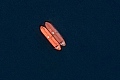 A satellite image of side-by-side ships at sea, off the coast of Sohar, Oman, June 9, 2026. SPOT © CNES 2026, Distribution Airbus DS/Handout via REUTERS