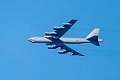 File photo of a US B-52 Stratofortress bomber seen in the skies above the UK in March