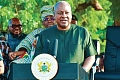 President John Dramani Mahama addressing the durbar in Wa