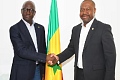 Senegal and Gabon’s agriculture ministers, Mabouba Diagne and Pacôme Kossy meet during a work visit aimed at studying Senegal’s successful domestic chicken industry model 