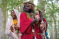 'King Atehene' and his handmaiden 'Asnat' were evicted from a wood in Scotland