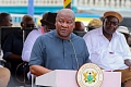 President John Dramani Mahama, addressing labour unions at the May Day celebrations