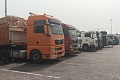 The seized articulated trucks
