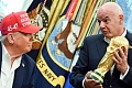 US President Donald Trump and Fifa counterpart Gianni Infantino have forged a close relationship