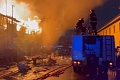 Blaze engulfs shops opposite Accra Central Police Station – Firefighter injured