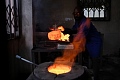 A worker smelts gold at a facility in Accra, Ghana August 22, 2024. REUTERS/Francis Kokoroko