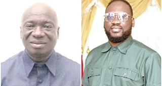 Kwaku Asante-Boateng, MP for Asante Akyem South, Ohene Kwame Frimpong, MP for Asante Akyem North